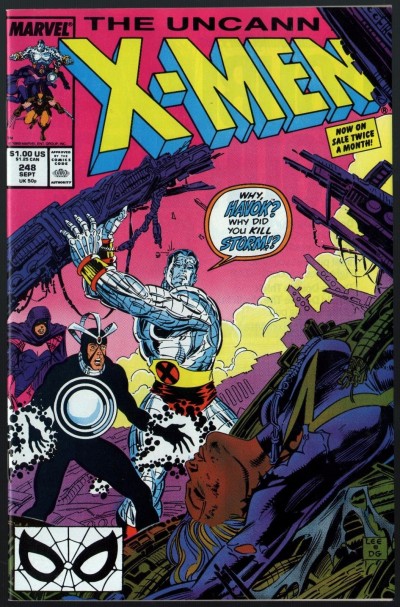 Uncanny X-Men (1963) #248 VF+ (8.5) 1st Jim Lee art in title
