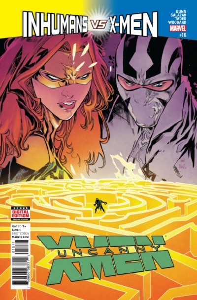 Uncanny X-men (2016) #16 VF/NM Inhumans vs X-men Tie-In