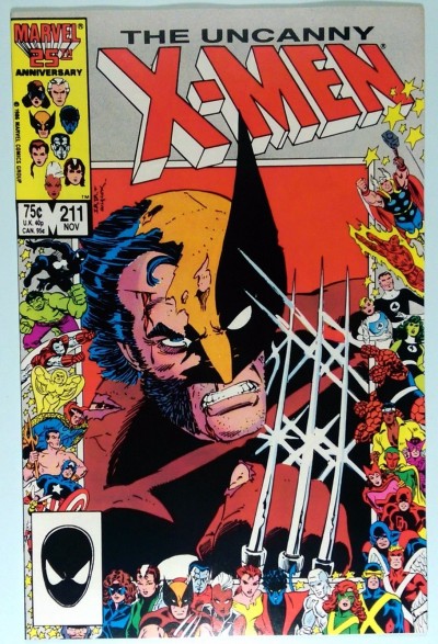 Uncanny X-Men (1981) #211 VF- (7.5)  Mutant Massacre