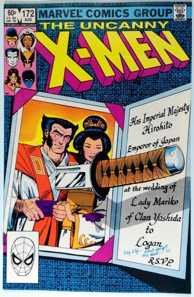 Uncanny X-MEN (1981) #172 VF+ (8.5)  WOLVERINE Solo Story