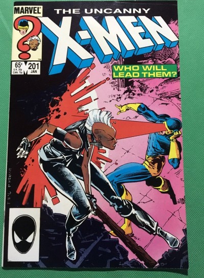 Uncanny X-Men (1981) #201 FN/VF (7.0)  1st Cable (Baby Nathan Summers)