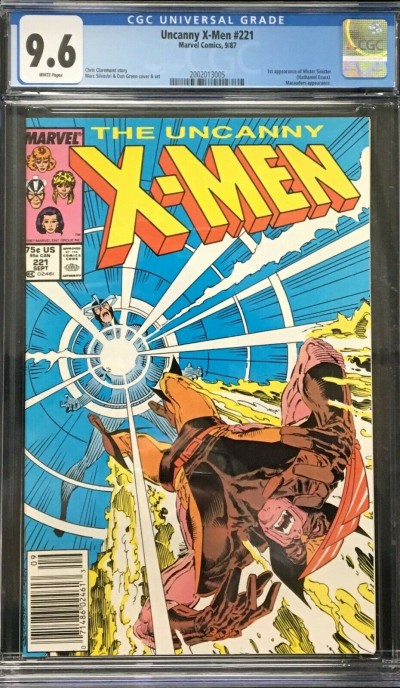 Uncanny X-Men (1963) #221 CGC 9.6 1st app Mister Sinister (2002013005)
