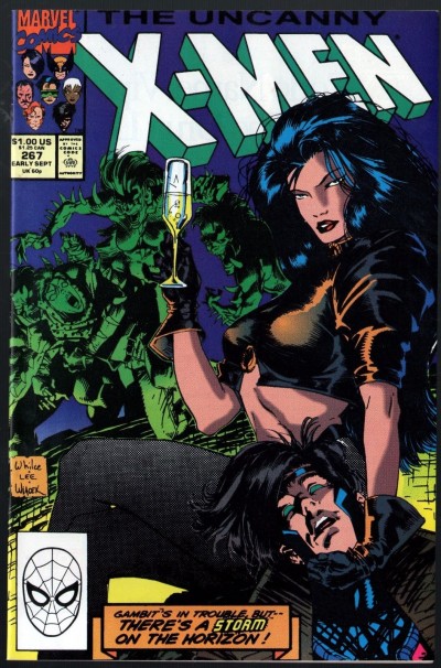 Uncanny X-Men (1963) #267 VF (8.0) 2nd app Gambit Jim Lee cover