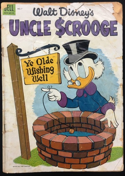 Uncle Scrooge (1953) #7 FR (1.0) signed by Carl Barks The Seven Cities of Cibola
