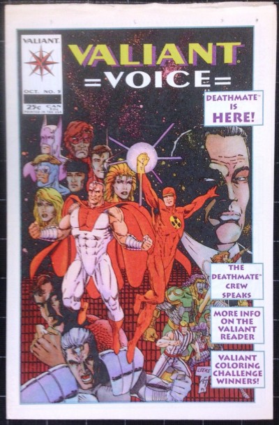 Valiant Voice #5 Deathmate Image Comics