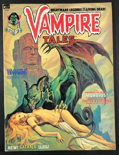 Vampire Tales (1973) #2 VF- (7.5) 1st app Satana Early Morbius Very Nice