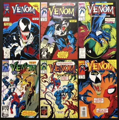 Venom (1993) Lethal Protector 1-6 Funeral Pyre Madness 1-3 NM 3 sets (Lgy #1-12)
