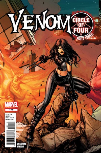 Venom (2011) #13.2 VF+ Circle of Four Part 3 X-23 Cover 