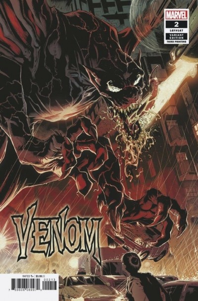 Venom (2018) #2 (#167) VF/NM-NM Ryan Stegman 3rd Printing Variant Cover