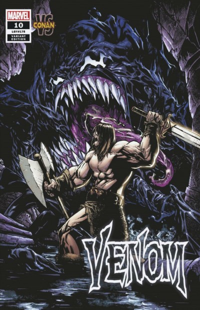 Venom (2018) #10 (#175) VF/NM Conan vs. Marvel Variant Humberto Ramos Cover