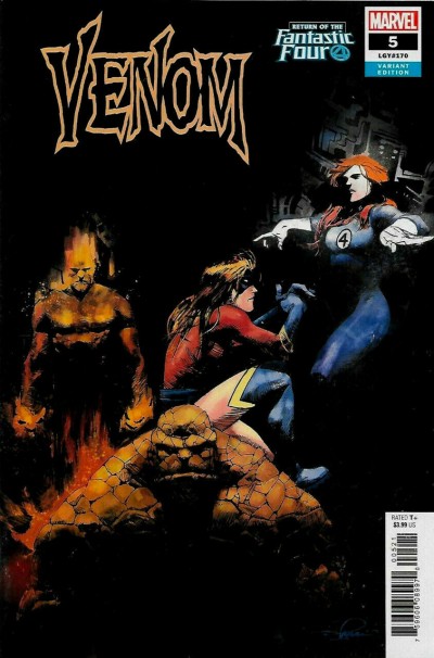 Venom (2018) #5 VF/NM Return of the Fantastic Four Variant Cover