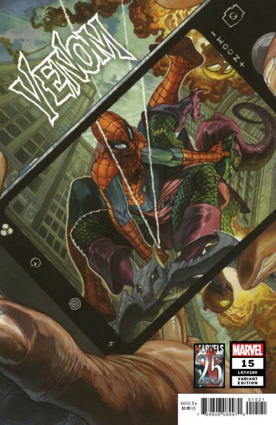 Venom (2018) #15 (#180) VF/NM Marvels 25th Anniversary Variant Cover Bianchi
