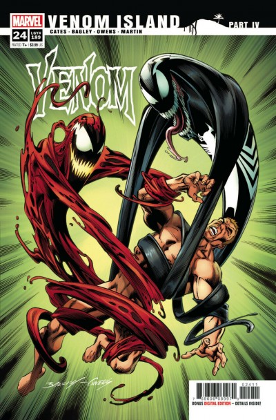 Venom (2018) #24 VF/NM Mark Bagley Cover Venom Island Part 4