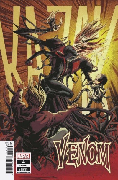 Venom (2018) #4 (#169) VF/NM Ryan Stegman Second Printing Variant Cover