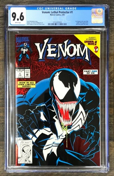 Venom Lethal Protector (1993) #1 CGC 9.6 (3701833030)