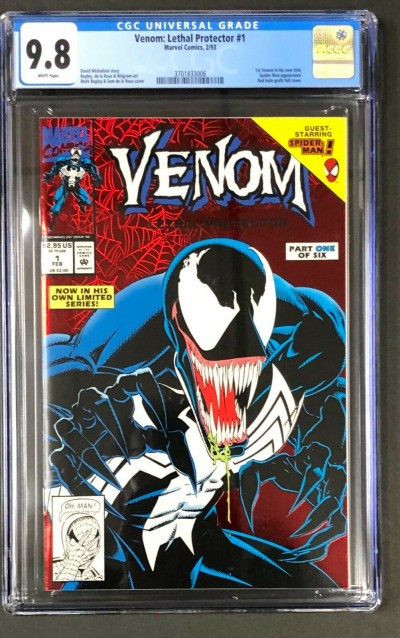 Venom Lethal Protector (1993) #1 CGC 9.8 (3701833007)