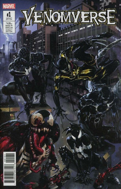 Venomverse (2017) #1 of 5 VF/NM Clayton Crain Connecting Cover Variant