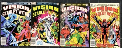Vision and Scarlet Witch (1982) #1 2 3 4 FN+ (6.5) complete set Avengers