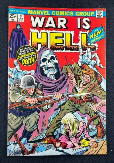 War Is Hell (1973) #9 FN+ (6.5) Gil Kane Dick Ayers Art Death App