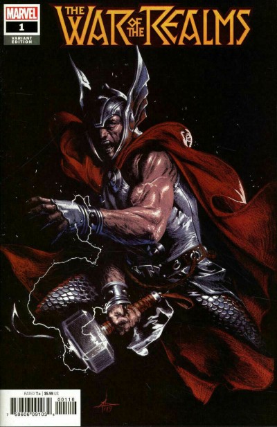 War of the Realms (2019) #1 VF/NM-NM Dell 'Otto 1:10 Thor Variant Cover