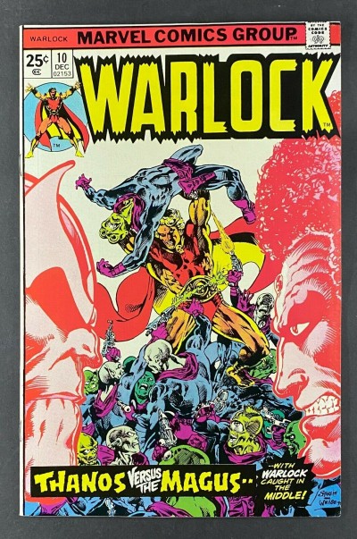 Warlock (1972) #10 NM- (9.2) Origin Thanos and Gamora Jim Starlin Art