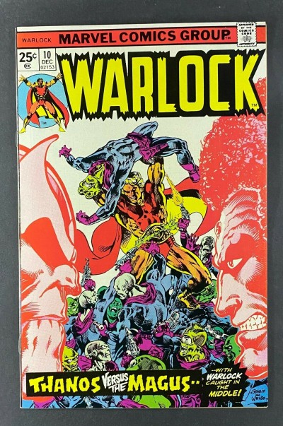 Warlock (1972) #10 NM (9.4) Origin Thanos and Gamora Jim Starlin Art