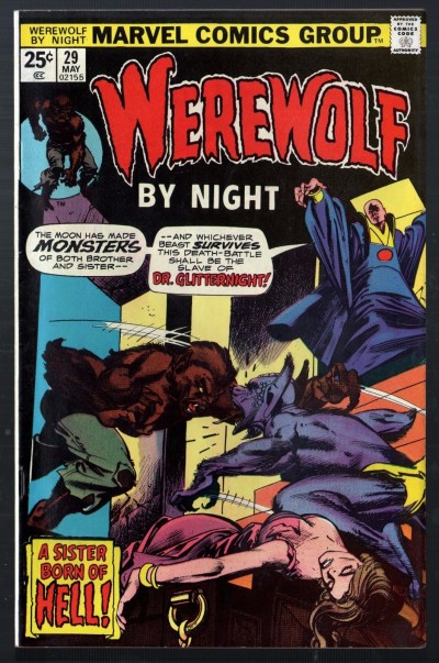 Werewolf by Night (1972) #29 FN+ (6.5) Don Perlin art