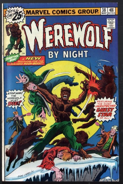 Werewolf by Night (1972) #38 FN (6.0) Don Perlin art 