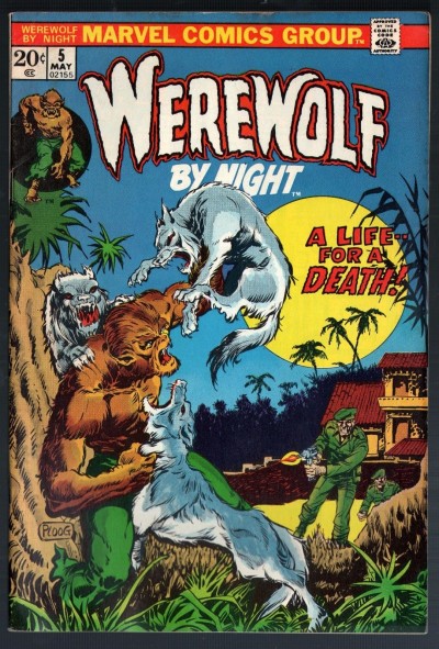 Werewolf by Night (1972) #5 VG/FN (5.0) Mike Ploog art