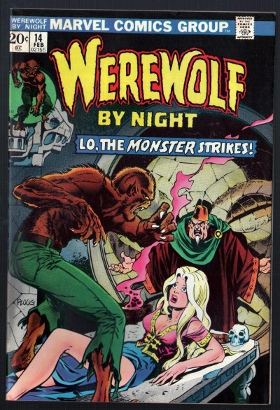 Werewolf by Night (1972) #14 FN+ (6.5) Mike Ploog cover and art