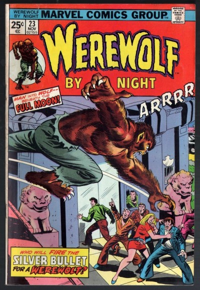 Werewolf by Night (1972) #23 FN- (5.5) Don Perlin art