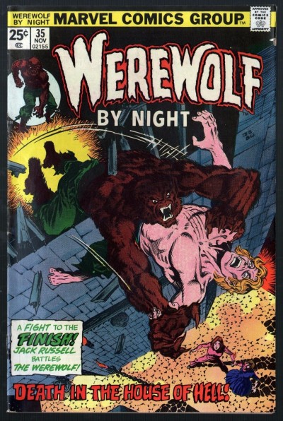 Werewolf by Night (1972) #35 FN (6.0) Don Perlin art Starlin Wrightson cover