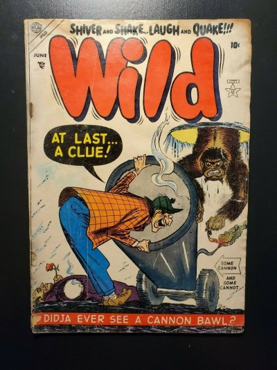 Wild (1954) Atlas Comics Good (2.0) Satire |
