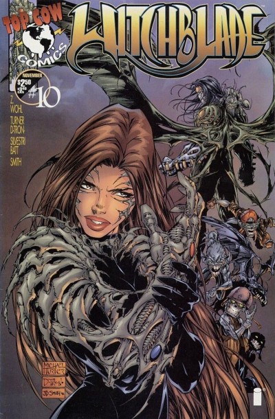 Witchblade (1995) #10 VF+ 1st Appearance Darkness Michael Turner Top Cow Image
