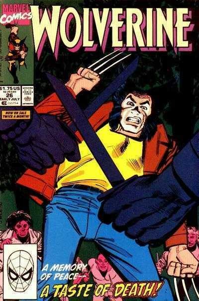 Wolverine (1988) #26 VF/NM Cover