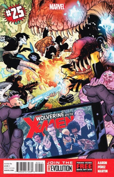 WOLVERINE AND THE X-MEN #25 VF/NM