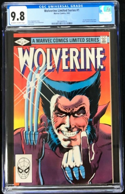 Wolverine Limited Series (1982) #1 CGC 9.8 Frank Miller (3810645014)