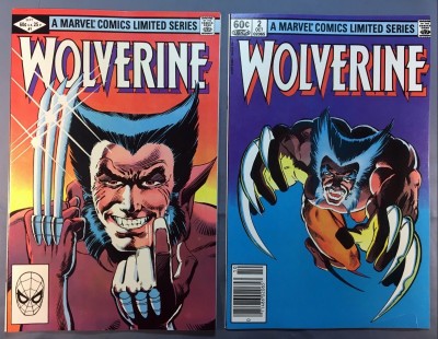 Wolverine Limited Series (1982) 1 2 3 4 VF (8.0) complete set Frank Miller art