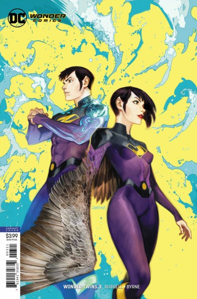 Wonder Twins (2019) #3 NM (9.4) Dan Mora variant cover B Wonder Comics
