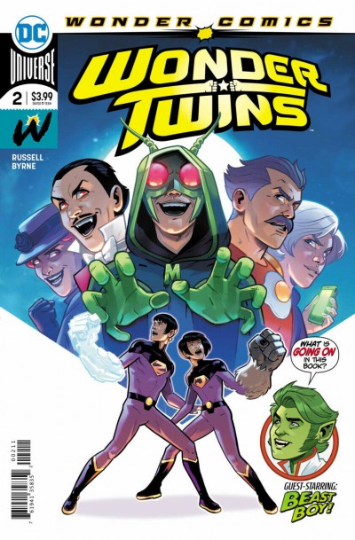 Wonder Twins (2019) #2 VF/NM Stephen Byrne Cover Wonder Comics