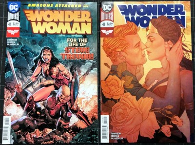 Wonder Woman (2016) #41 NM- regular & variant cover set Amazons Attacked part 1