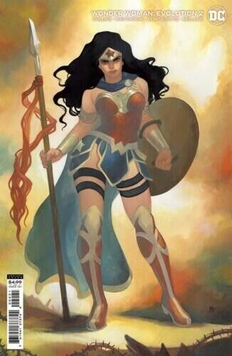 Wonder Woman: Evolution (2021) #2 of 8 NM Meghan Hetrick Variant Cover