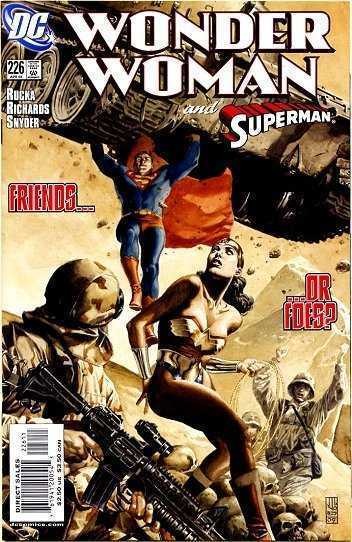 Wonder Woman (1987) #226 VF+ - VF/NM J.G. Jones Cover Superman Appearance