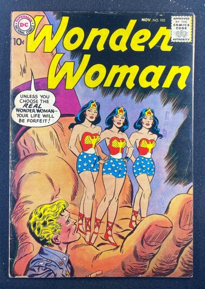 Wonder Woman (1942) #102 VG/FN (5.0) Ross Andru