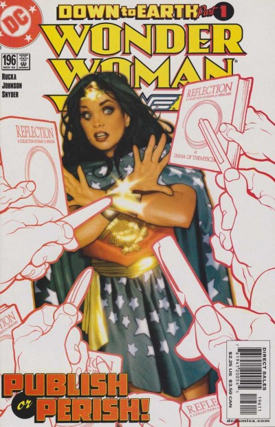 Wonder Woman (1987) #196 VF/NM Adam Hughes Cover Art