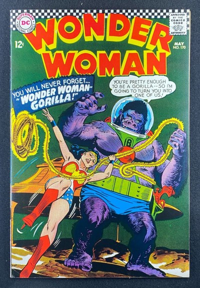 Wonder Woman (1942) #170 VF (8.0) Doctor Psycho Ross Andru