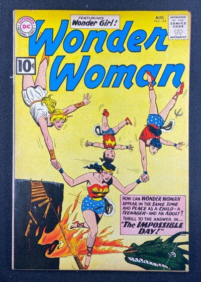 Wonder Woman (1942) #124 VG/FN (5.0) Ross Andru 1st App Wonder Woman Family