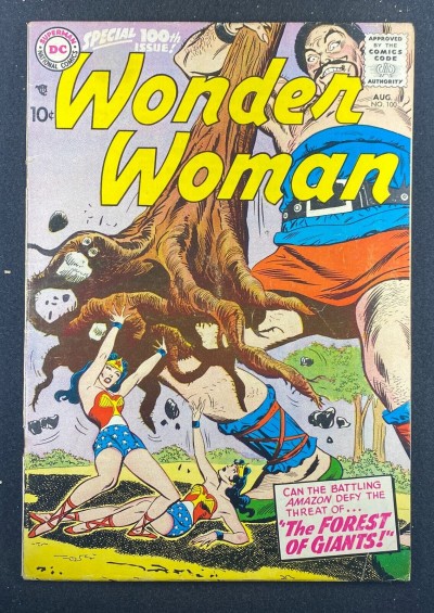 Wonder Woman (1942) #100 VG/FN (5.0) Ross Andru Steve Trevor