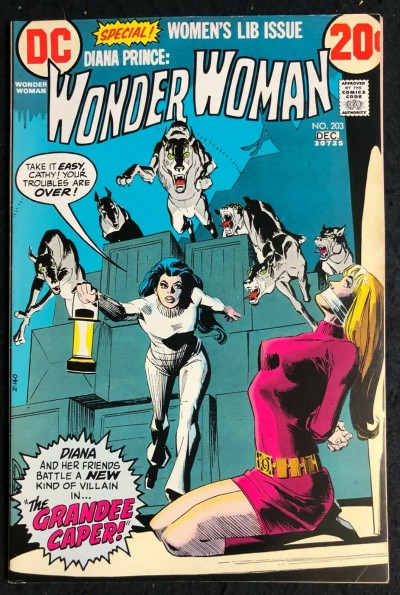 Wonder Woman (1942) #203 VF (8.0) Bondage Cover