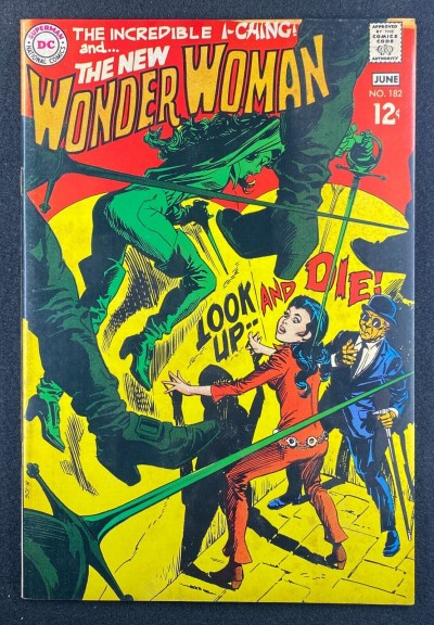 Wonder Woman (1942) #182 VG/FN (5.0) Mike Sekowsky I-Ching 1st App Drusilla
